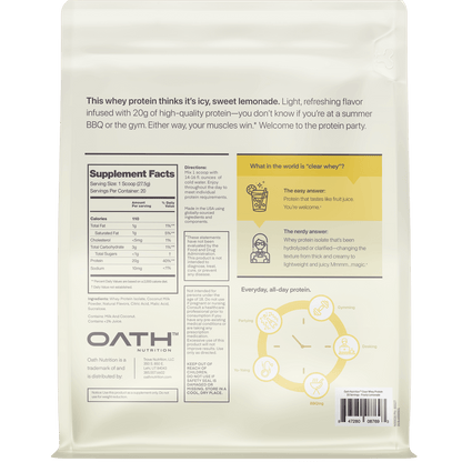 Oath Clear Protein Powder